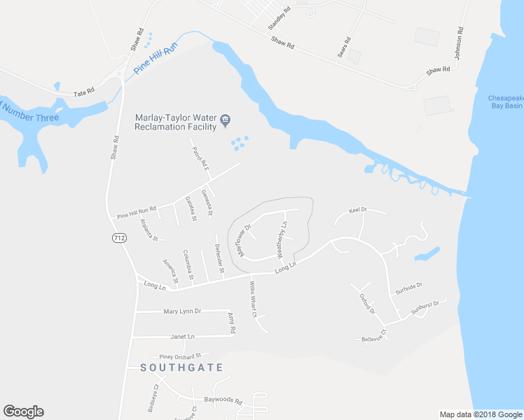 map of restaurants, bars, coffee shops, grocery stores, and more near 48084 Mayflower Drive in Lexington Park