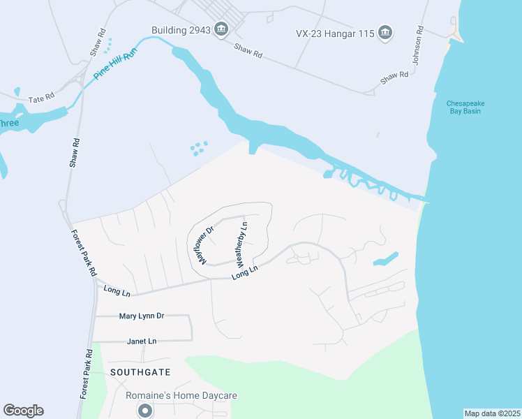 map of restaurants, bars, coffee shops, grocery stores, and more near 48170 Mayflower Drive in Lexington Park