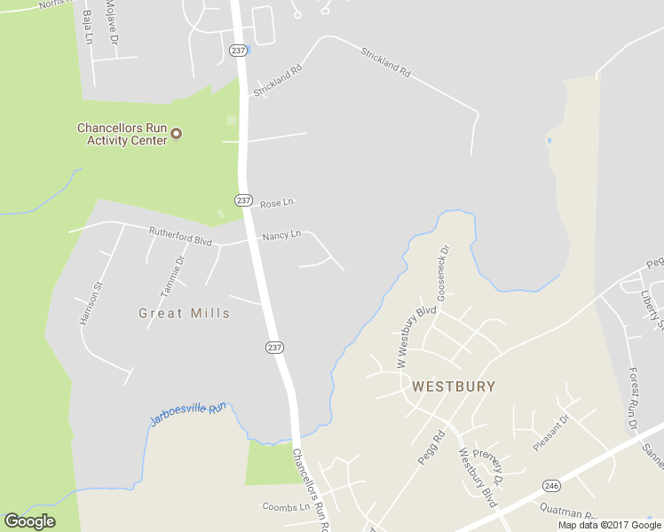 map of restaurants, bars, coffee shops, grocery stores, and more near 45849 Nancy Lane in Great Mills