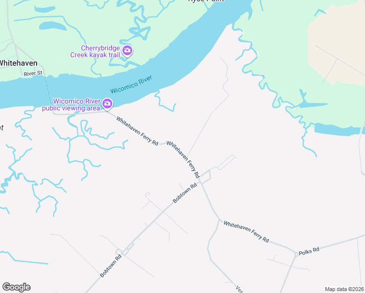 map of restaurants, bars, coffee shops, grocery stores, and more near 13925 5 Farms Drive in Princess Anne