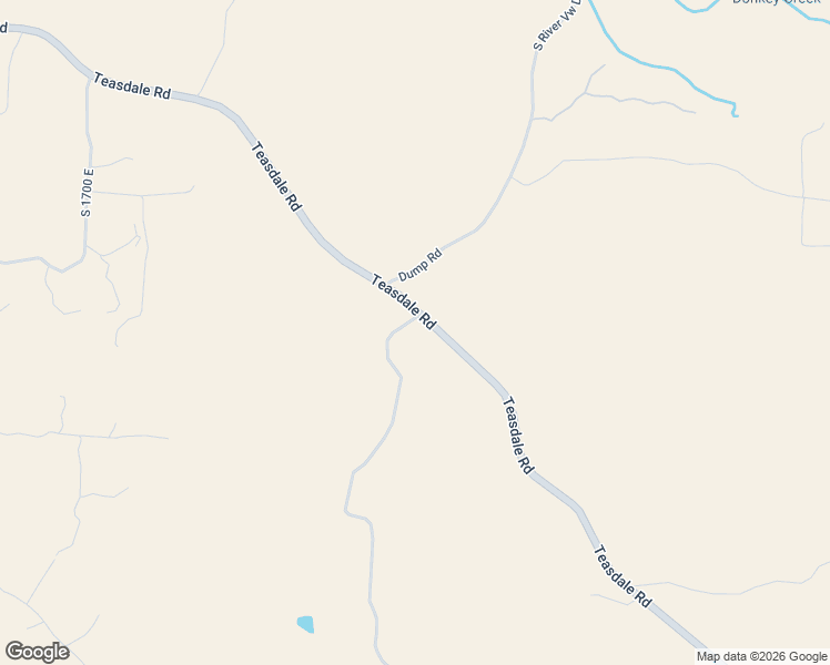 map of restaurants, bars, coffee shops, grocery stores, and more near 2196 Teasdale Road in Teasdale