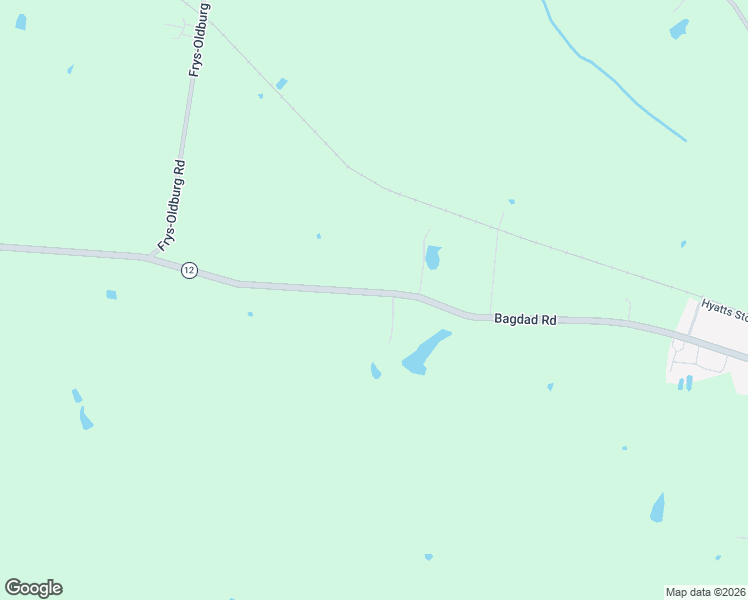 map of restaurants, bars, coffee shops, grocery stores, and more near 3620 Bagdad Road in Bagdad