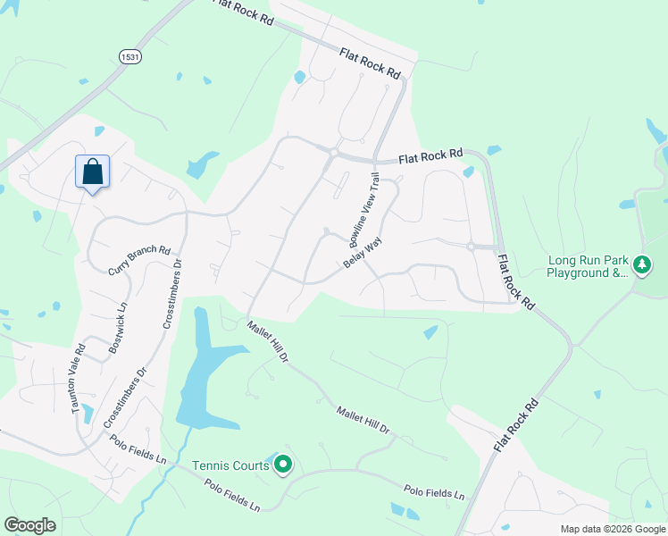 map of restaurants, bars, coffee shops, grocery stores, and more near 1911 Belay Way in Louisville