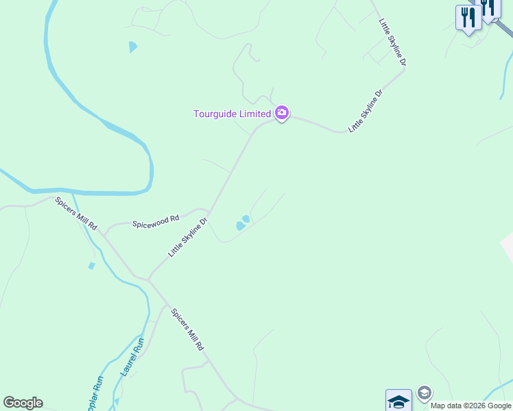 map of restaurants, bars, coffee shops, grocery stores, and more near 13257 Hackberry Road in Orange