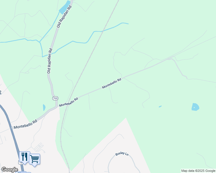 map of restaurants, bars, coffee shops, grocery stores, and more near 15454 Montebello Road in Orange