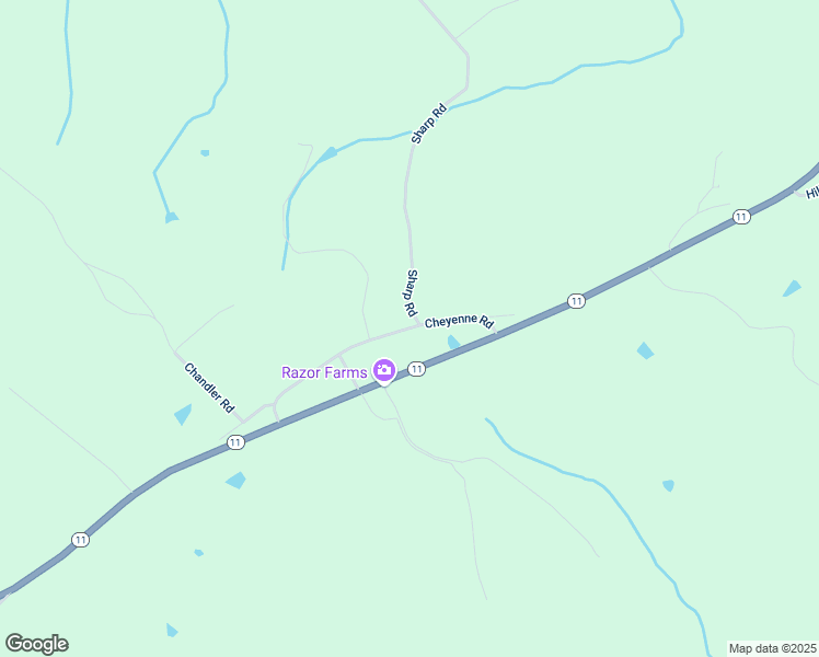 map of restaurants, bars, coffee shops, grocery stores, and more near 378 Cheyenne Road in Sharpsburg