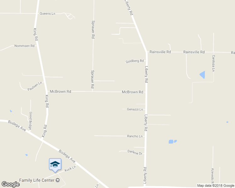 map of restaurants, bars, coffee shops, grocery stores, and more near 117 McBrown Road in Petaluma