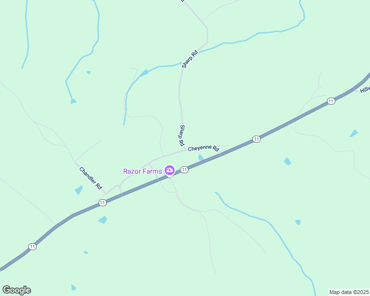 map of restaurants, bars, coffee shops, grocery stores, and more near 378 Cheyenne Road in Sharpsburg