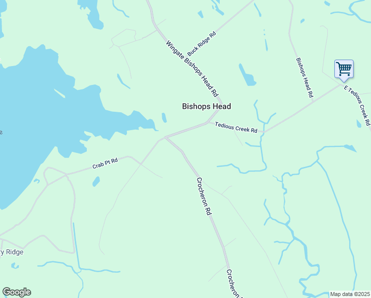 map of restaurants, bars, coffee shops, grocery stores, and more near 1851 Crocheron Road in Toddville