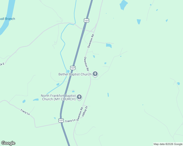 map of restaurants, bars, coffee shops, grocery stores, and more near 8234 Owenton Road in Frankfort