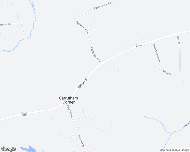 map of restaurants, bars, coffee shops, grocery stores, and more near 14250 Ridge Road in King George
