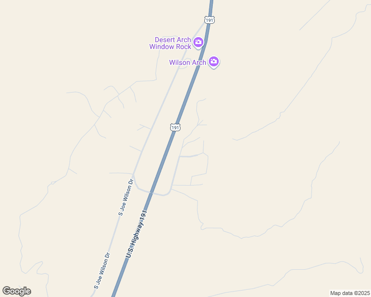 map of restaurants, bars, coffee shops, grocery stores, and more near 16 Pioneer Drive in La Sal