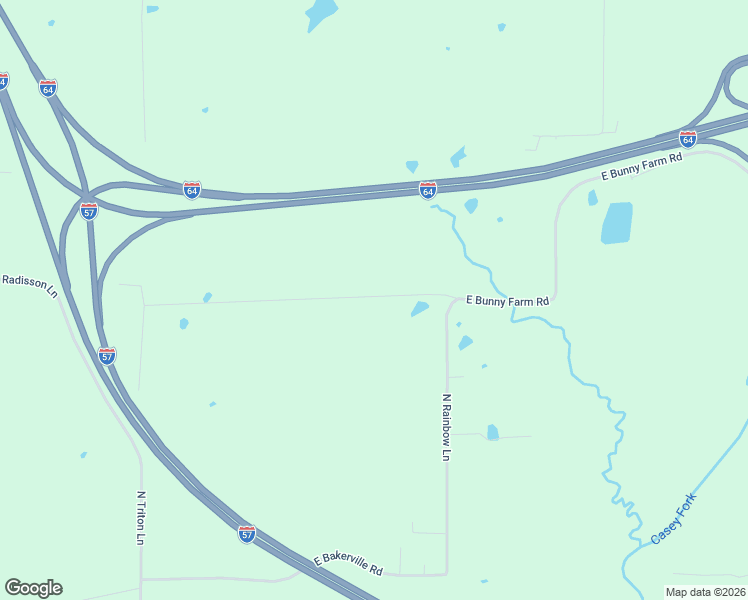 map of restaurants, bars, coffee shops, grocery stores, and more near 12156 East Bunny Farm Road in Mount Vernon