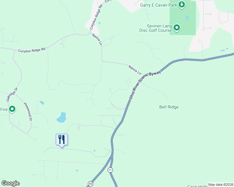 map of restaurants, bars, coffee shops, grocery stores, and more near 6016 Forestbrook Road in Lanesville