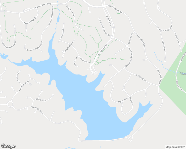 map of restaurants, bars, coffee shops, grocery stores, and more near 11305 Longstreet Drive in Spotsylvania