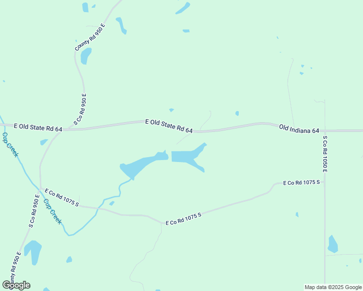 map of restaurants, bars, coffee shops, grocery stores, and more near 9844 East Old State Road 64 in Stendal