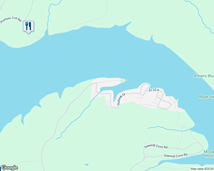 map of restaurants, bars, coffee shops, grocery stores, and more near Ff-33 in Edwards