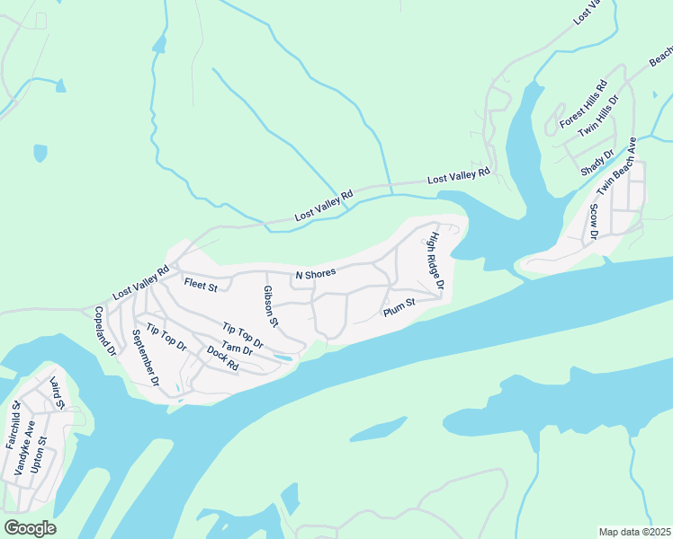 map of restaurants, bars, coffee shops, grocery stores, and more near Lakeview Drive in Warsaw