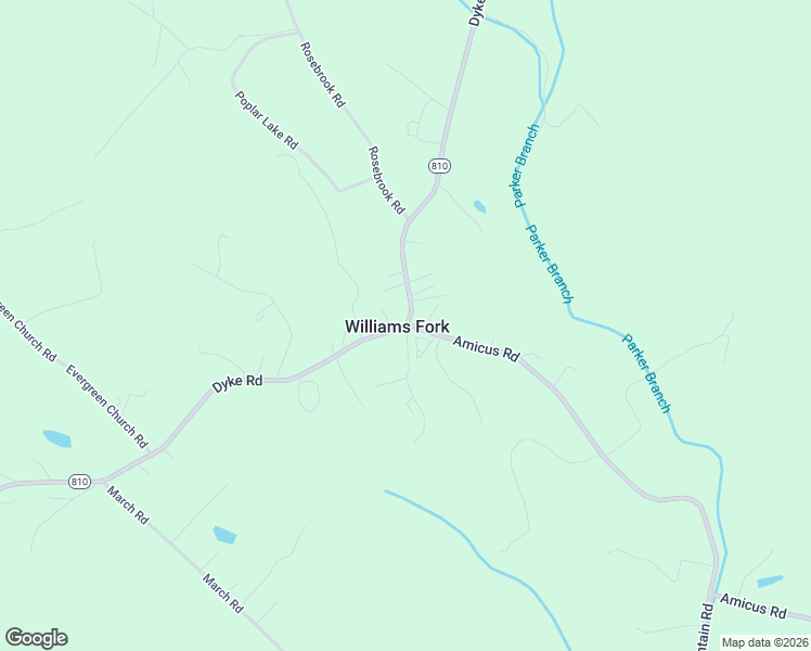 map of restaurants, bars, coffee shops, grocery stores, and more near 1 Gentry Place in Stanardsville