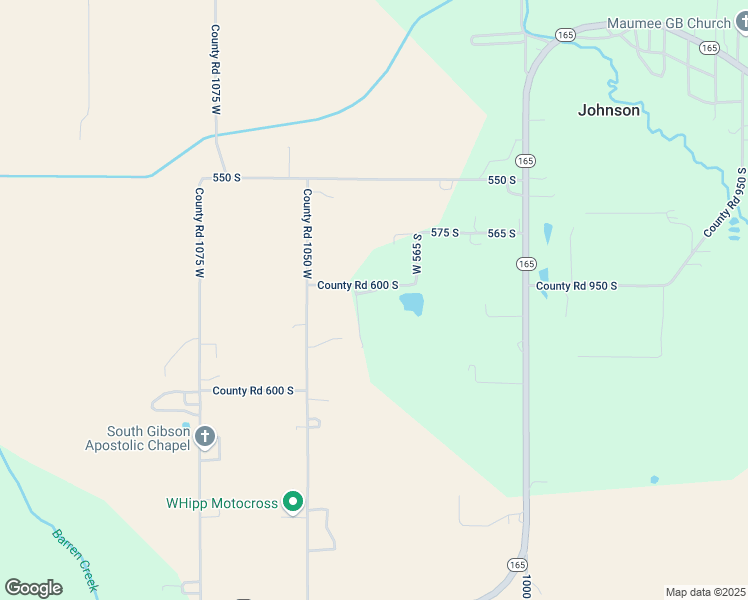 map of restaurants, bars, coffee shops, grocery stores, and more near 10391 West 575 South in Owensville