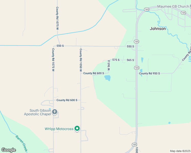 map of restaurants, bars, coffee shops, grocery stores, and more near 10391 West 575 South in Owensville
