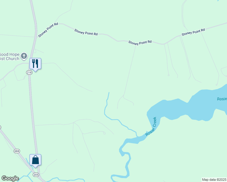 map of restaurants, bars, coffee shops, grocery stores, and more near 10166 Landfall Lane in King George