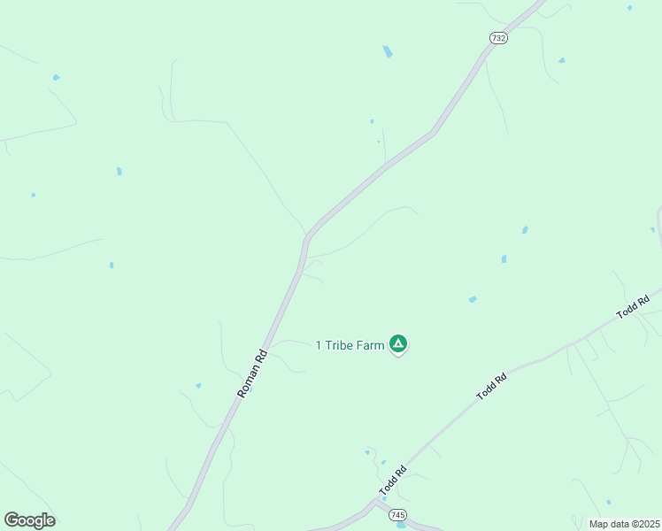 map of restaurants, bars, coffee shops, grocery stores, and more near 1438 Roman Road in Mount Sidney