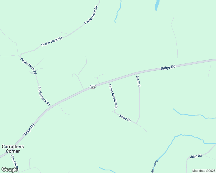 map of restaurants, bars, coffee shops, grocery stores, and more near 14580 Ridge Road in King George