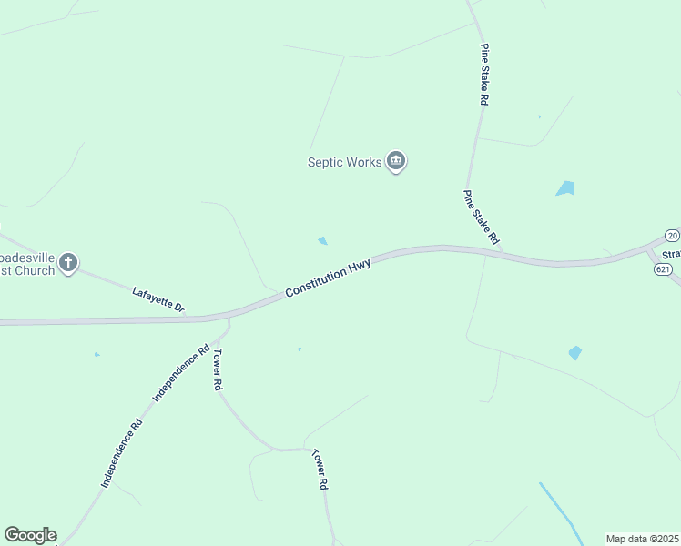 map of restaurants, bars, coffee shops, grocery stores, and more near 26459 Constitution Highway in Rhoadesville