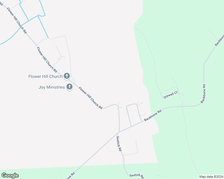 map of restaurants, bars, coffee shops, grocery stores, and more near 32354 Flower Hill Church Road in Eden