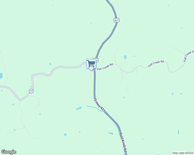map of restaurants, bars, coffee shops, grocery stores, and more near 7390 Bald Knob Road in Frankfort