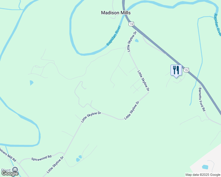 map of restaurants, bars, coffee shops, grocery stores, and more near 9430 Governor Kemper Road in Orange