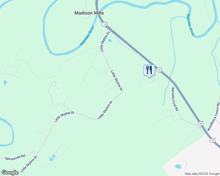 map of restaurants, bars, coffee shops, grocery stores, and more near 9435 Apple Tree Lane in Orange