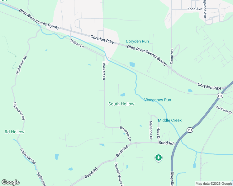 map of restaurants, bars, coffee shops, grocery stores, and more near 229 Lone Oak Drive in New Albany