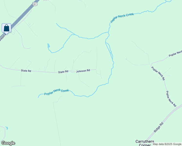 map of restaurants, bars, coffee shops, grocery stores, and more near 13282 Johnson Road in King George