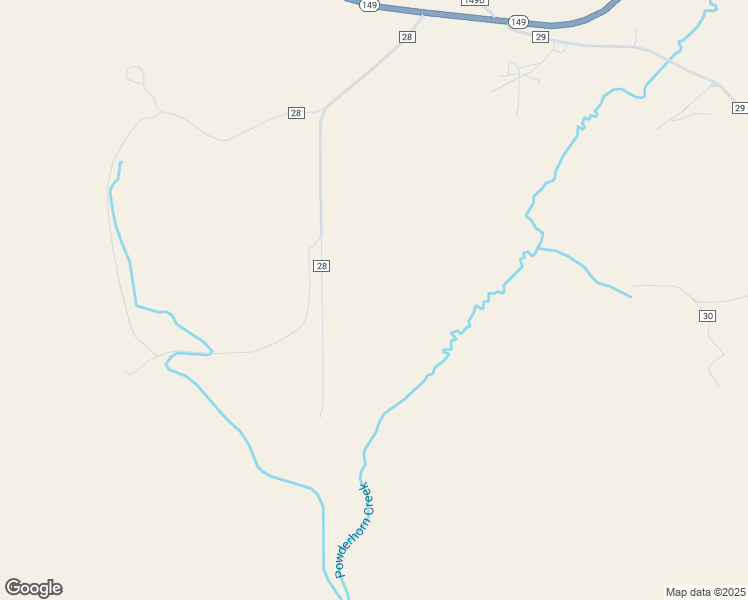 map of restaurants, bars, coffee shops, grocery stores, and more near 616 County Road 28 in Powderhorn