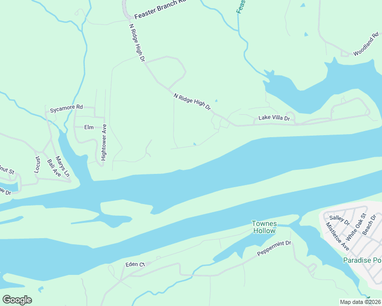 map of restaurants, bars, coffee shops, grocery stores, and more near 22604 Docs Rhoads Drive in Warsaw