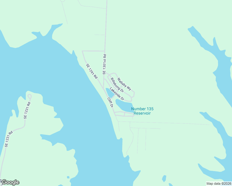 map of restaurants, bars, coffee shops, grocery stores, and more near Lakeside Drive in Benton County