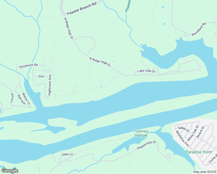 map of restaurants, bars, coffee shops, grocery stores, and more near 22604 Docs Rhoads Drive in Warsaw
