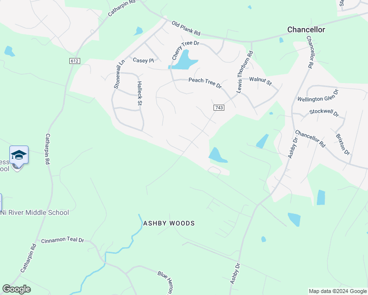 map of restaurants, bars, coffee shops, grocery stores, and more near 10701 Locust Court in Fredericksburg