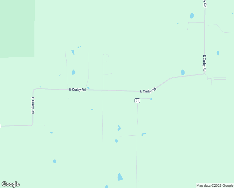 map of restaurants, bars, coffee shops, grocery stores, and more near 3999 East Curby Road in English