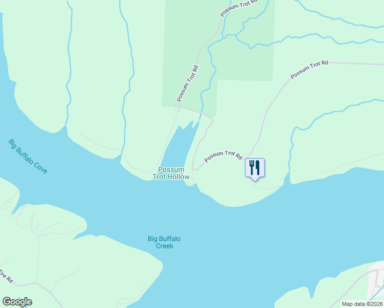 map of restaurants, bars, coffee shops, grocery stores, and more near 28517 Possum Trot Road in Stover