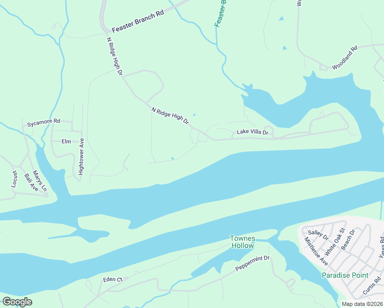map of restaurants, bars, coffee shops, grocery stores, and more near 22604 Docs Rhoads Drive in Warsaw