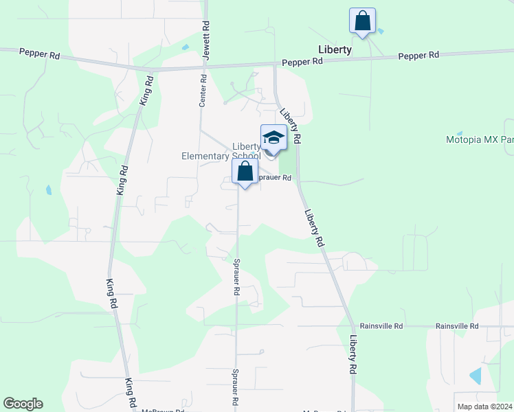 map of restaurants, bars, coffee shops, grocery stores, and more near 480 Sprauer Road in Petaluma