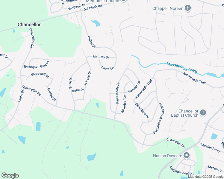 map of restaurants, bars, coffee shops, grocery stores, and more near 11603 Silverleaf Lane in Fredericksburg