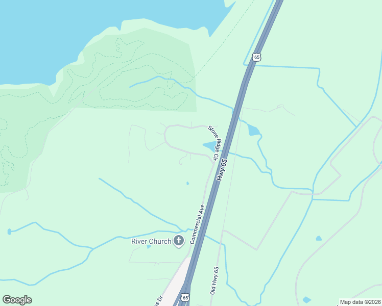 map of restaurants, bars, coffee shops, grocery stores, and more near Stone Ridge Circle in Warsaw