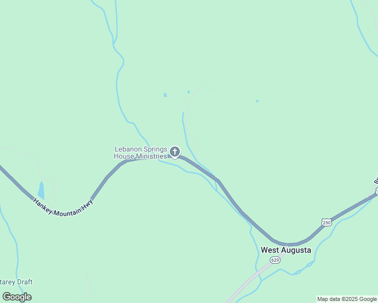 map of restaurants, bars, coffee shops, grocery stores, and more near 425 Shenandoah Mountain Drive in West Augusta