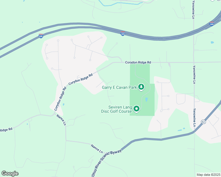map of restaurants, bars, coffee shops, grocery stores, and more near 6461 South Park Drive in Georgetown