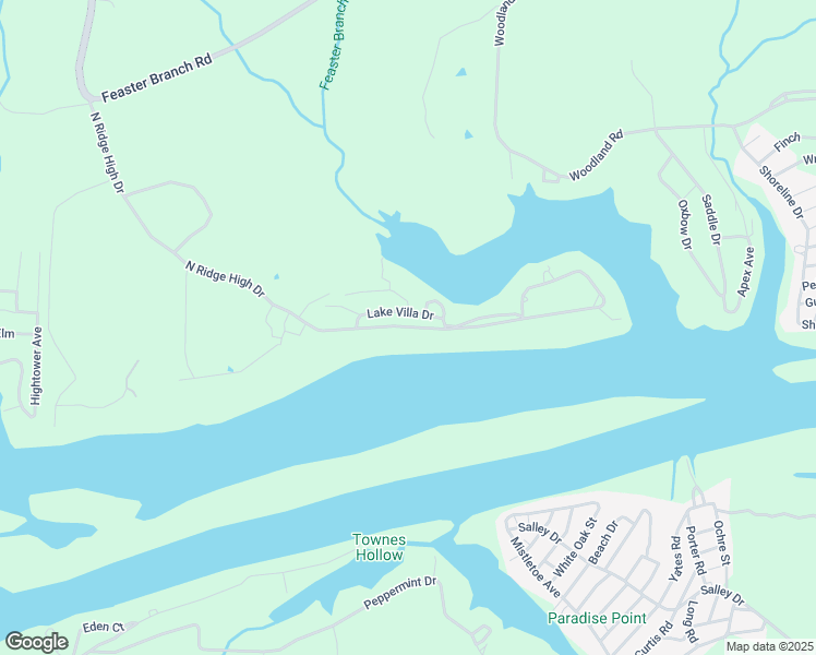 map of restaurants, bars, coffee shops, grocery stores, and more near 22796 North Ridge High Drive in Warsaw