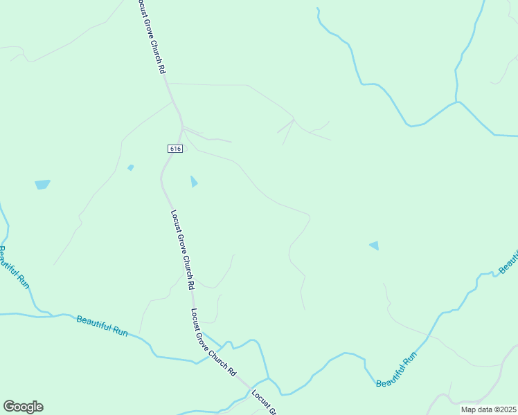 map of restaurants, bars, coffee shops, grocery stores, and more near Locust Grove Church Road in Thornhill